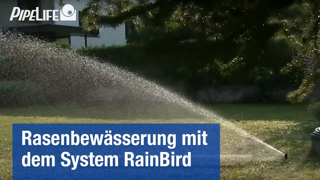 Rasenbew&auml;sserung von Pipelife &ndash; System RainBird