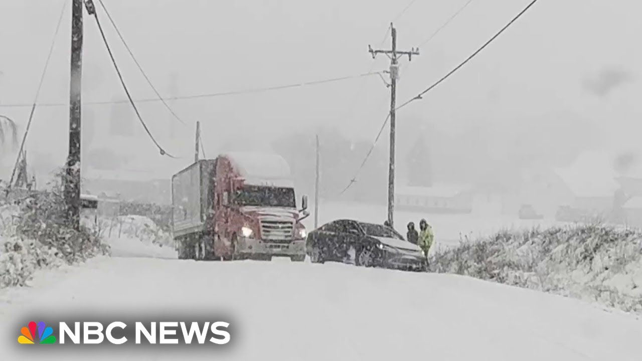 Dangerous winter storms put millions on alert nationwide