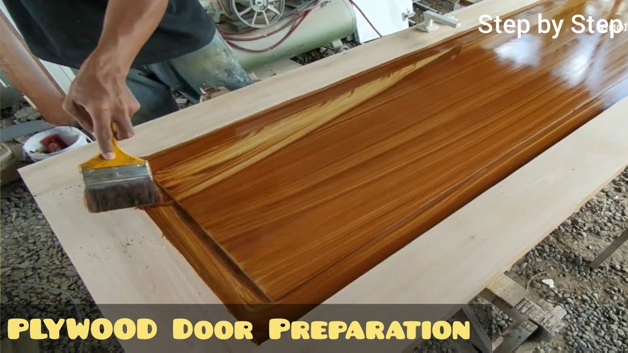 How to Get a Really Good Varnish Finish on Plywood Door