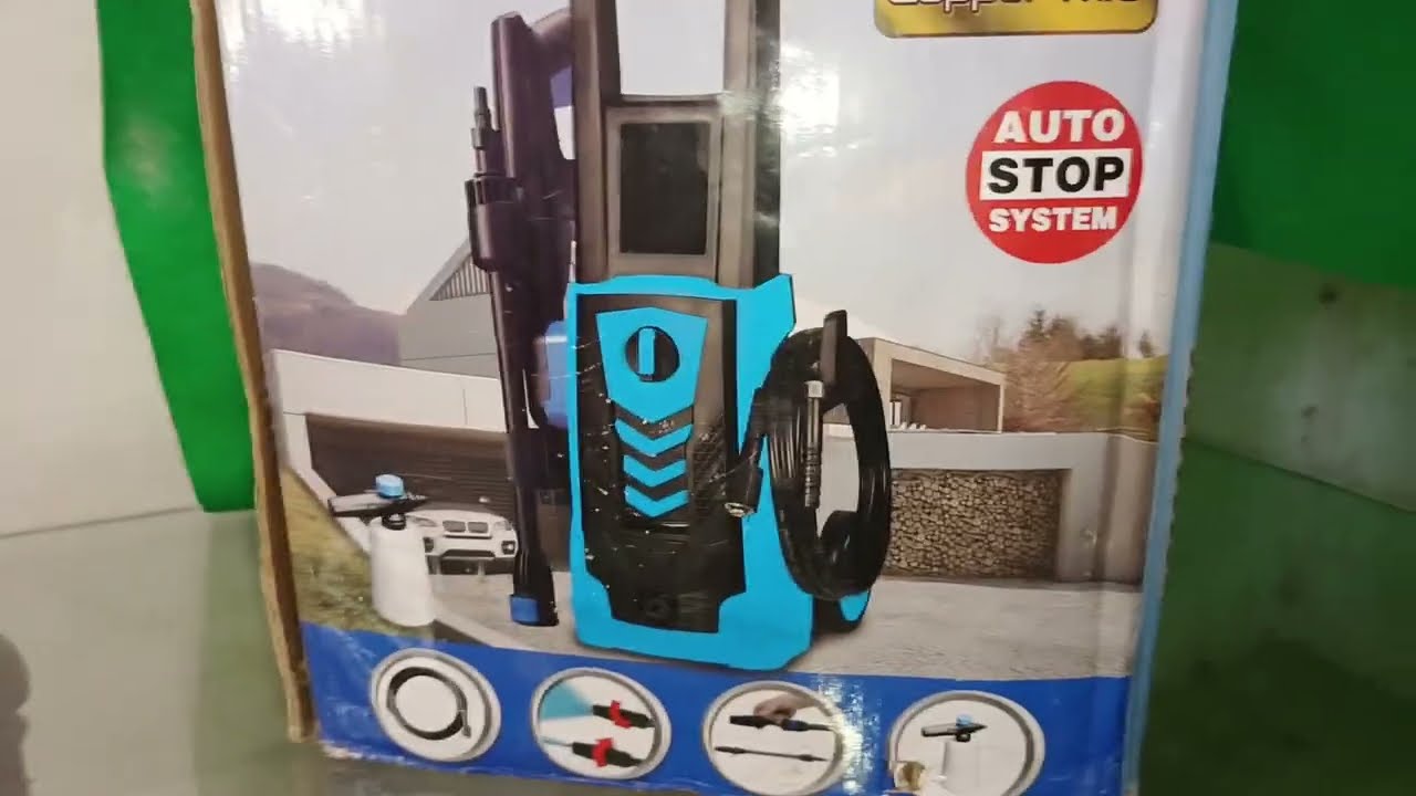Pioneer P3 Pressure Washer |P3 High Pressure Washer 1600W 135Bar | Car Pressure Washer