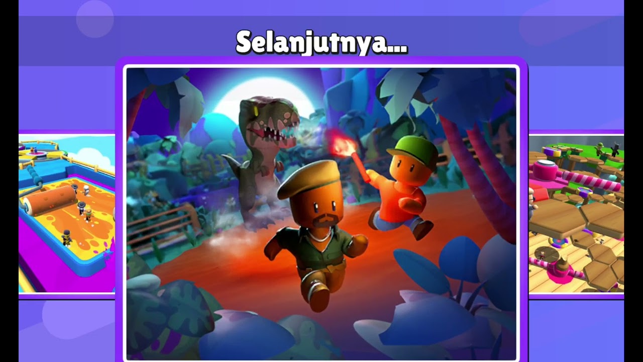 Aku bermain stamble guys