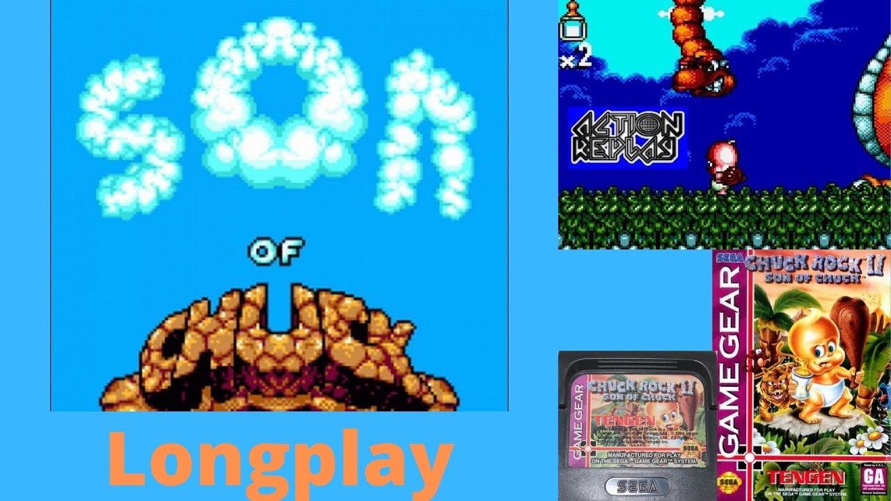 Chuck Rock 2 Game Gear Longplay