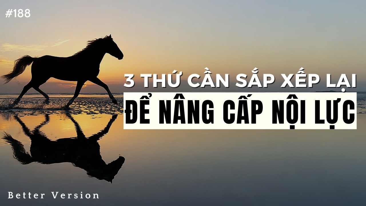 Ba thứ cần sắp xếp lại để nâng cấp nội lực | Better Version | Tết 2026