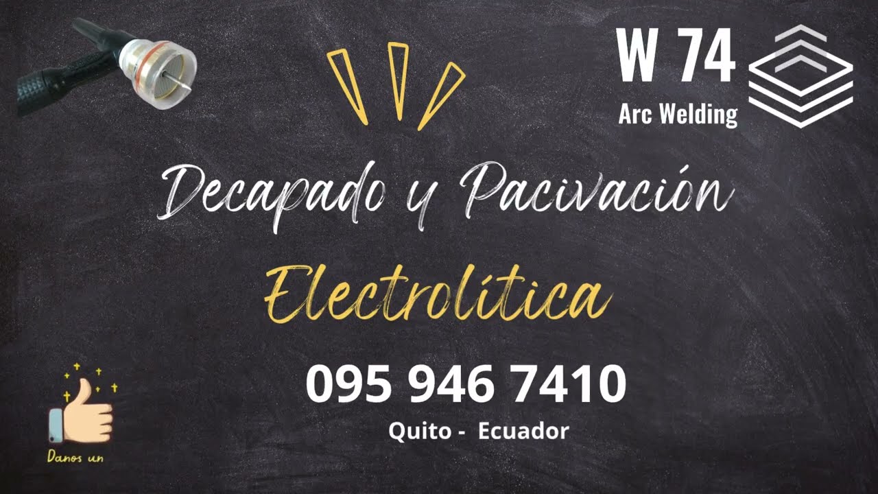 TUTORIAL Decapacion y Pacivacion por Electrolisis  Acero Inoxidable