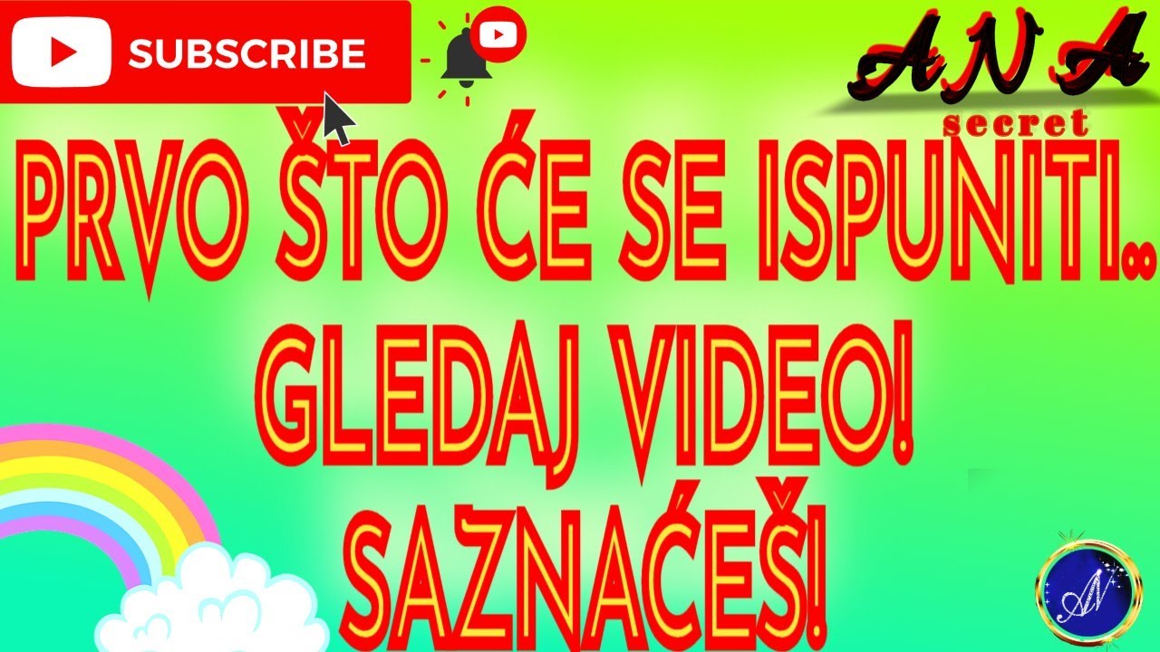 PRVO ŠTO ĆE SE OSTVARITI! GLEDAJ VIDEO! SAZNAČEŠ..#tarot