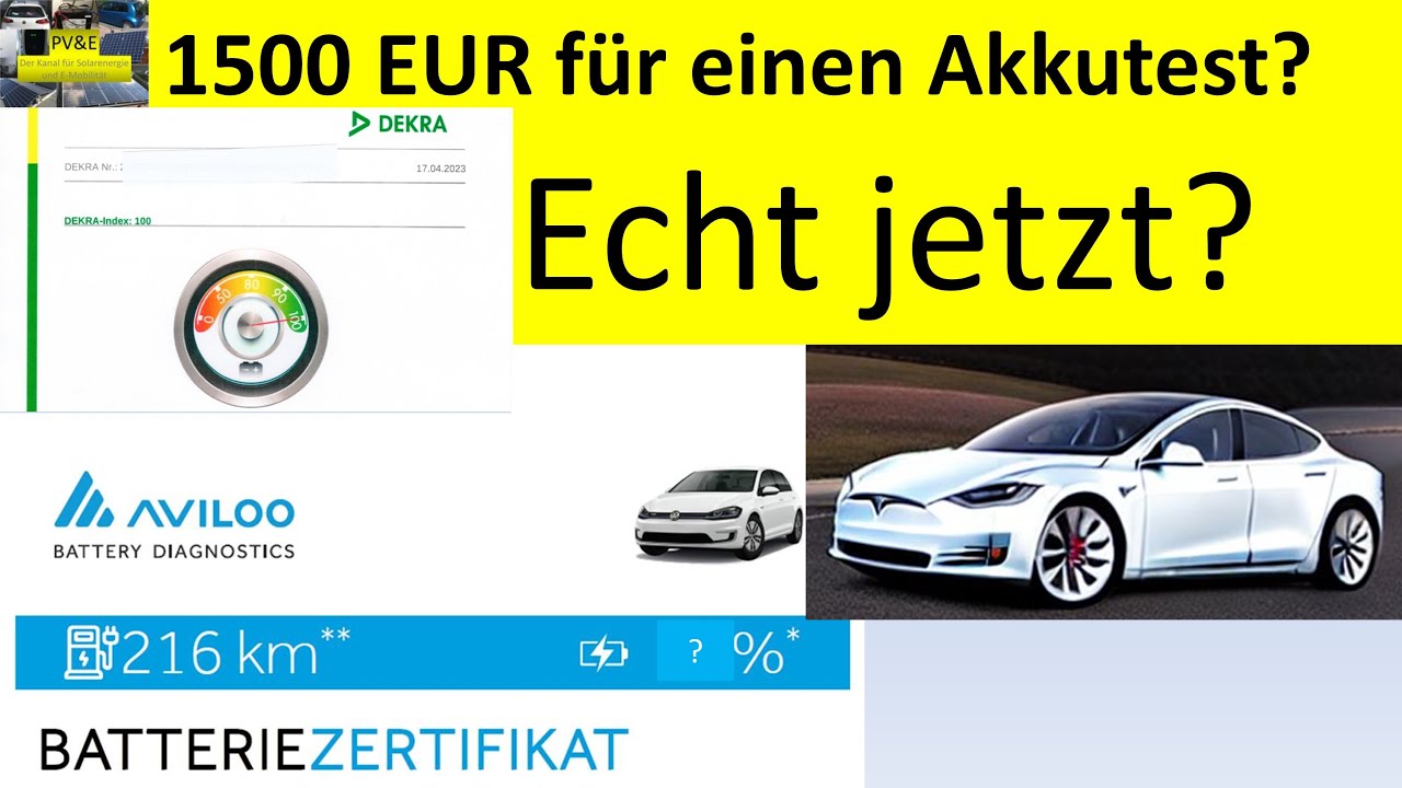 Batterietest Elektroauto: kranke Preise, schwache Ergebnisse, oder? - das müsst ihr wissen!