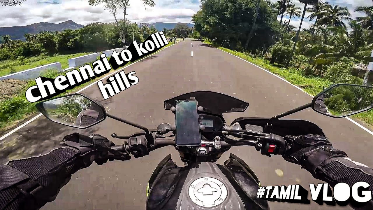 Chennai To kolli Hills 350kms | Sudden Plan #tamil #yamahafz25 #70hairpinbends