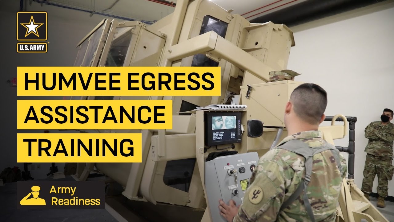 Soldiers Conduct Vehicle Rollover Training