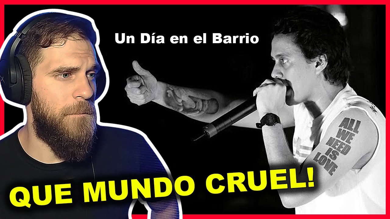Un D&iacute;a en el Barrio 😱🤯 CANSERBERO [ REACCI&Oacute;N Mark Miranda ]