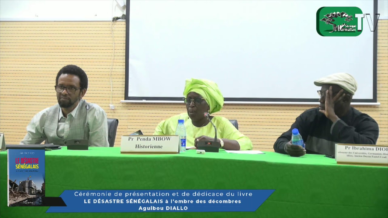 cérémonie de présentation et de dédicace du livre : Le désastre Sénégalais