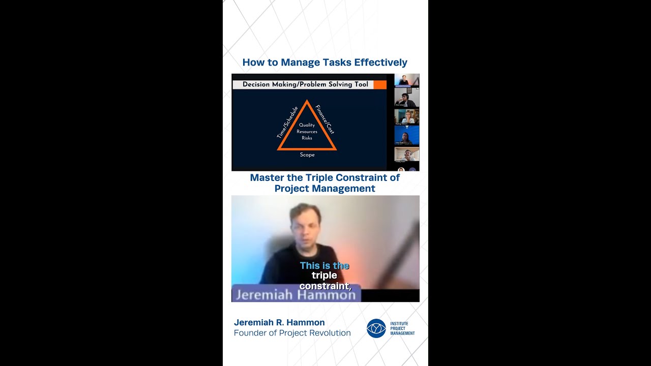 Master the Triple Constraint of Project Management