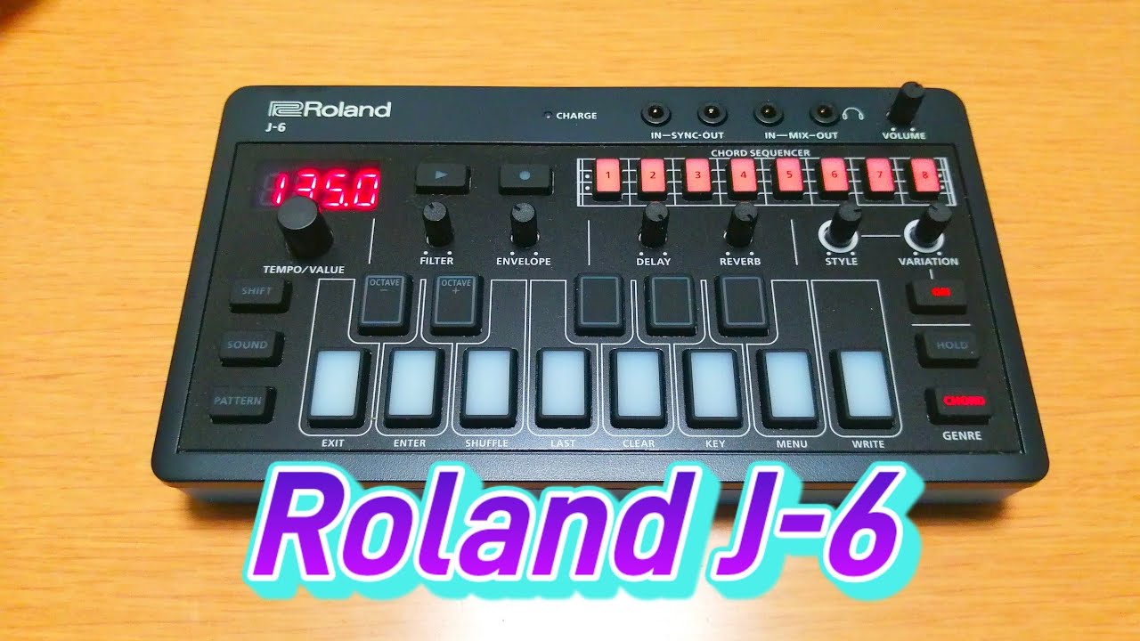 Roland J-6を遊びながら解説してくよ！(よっぱ注意)