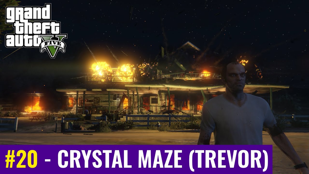 Grand Theft Auto V - Crystal Maze #20 Mission | Full Guide