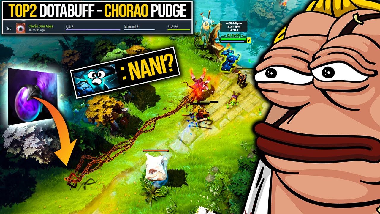 Chorao Sem Aegis Top 2 Pudge on Dotabuff - The Best Pudge of The Brazil | Pudge Official