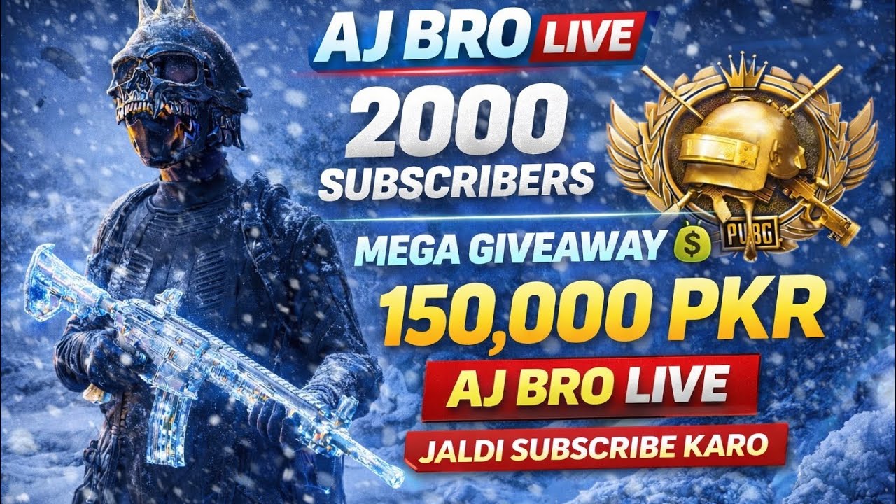 2K SUBSCRIBERS KARO END WIN MEGA 150k pkr