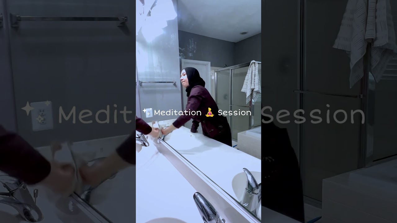Mindful Cleaning Meditation ✨#shorts #cleaningmotivation #asmrsounds