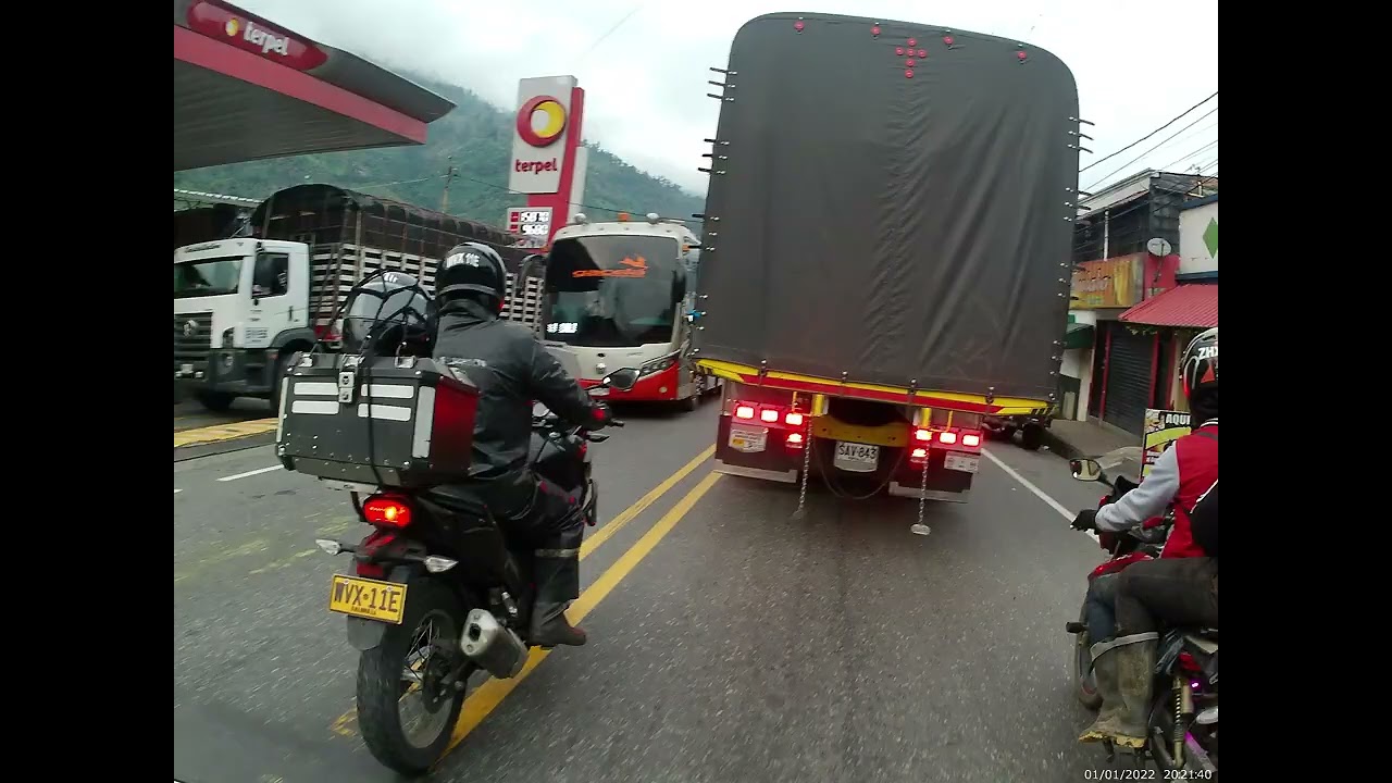 Viajando por Colombia timelapse 1