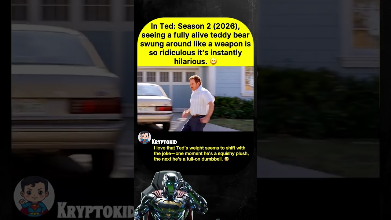 In Ted: Season 2 (2026),seeing a fully alive teddy bears wung around like a weapon is so