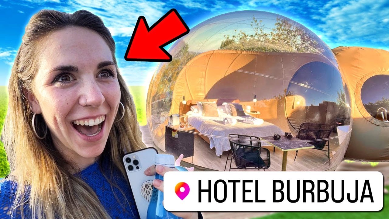 SORPRENDO a MI NOVIA con el REGALO DE SUS SUEÑOS!! 🎁🎂 [HOTEL BURBUJA] **Se Emociona** 😱