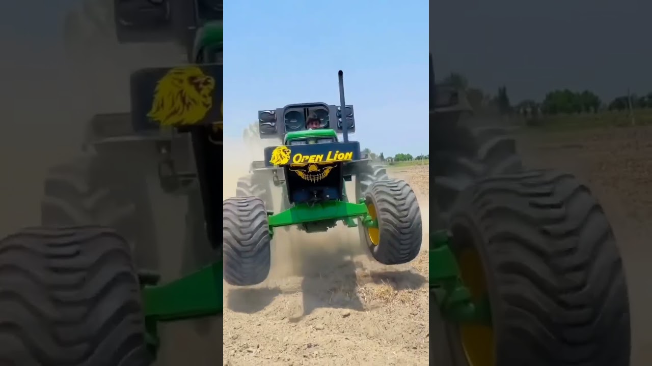 #tractor #stunt #viral #tuchan #youtubeshorts #shortsfeed #shortsfeed #tractoroffroad