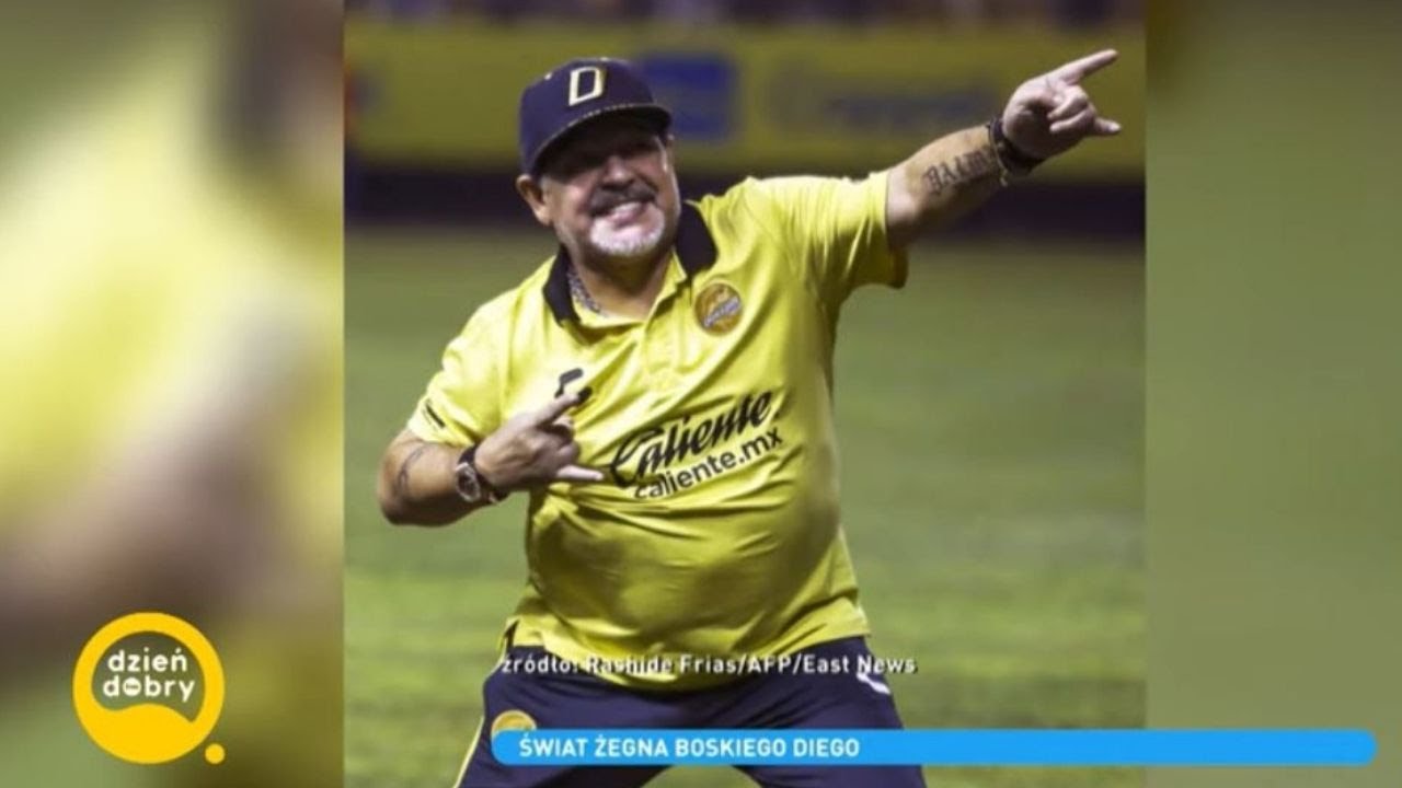 Diego Maradona najlepszym piłkarzem wszechczasów? "Ludzie traktowali go jak Boga" [Dzień Dobry TVN]