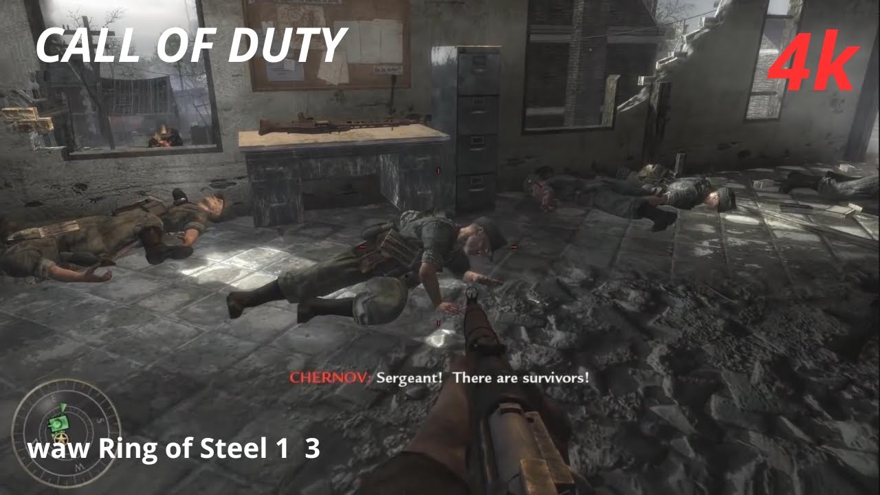 COD waw  Ring of Steel 1 3  shooter military