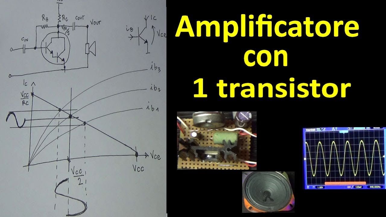 0332: Amplificatore con un transistor in classe A