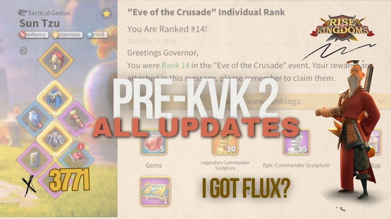 I Got a $10 Flux from Pre-KvK?! (RoK KvK 2 Prep)