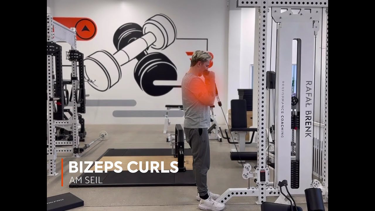 BIZEPS CURLS AM SEIL