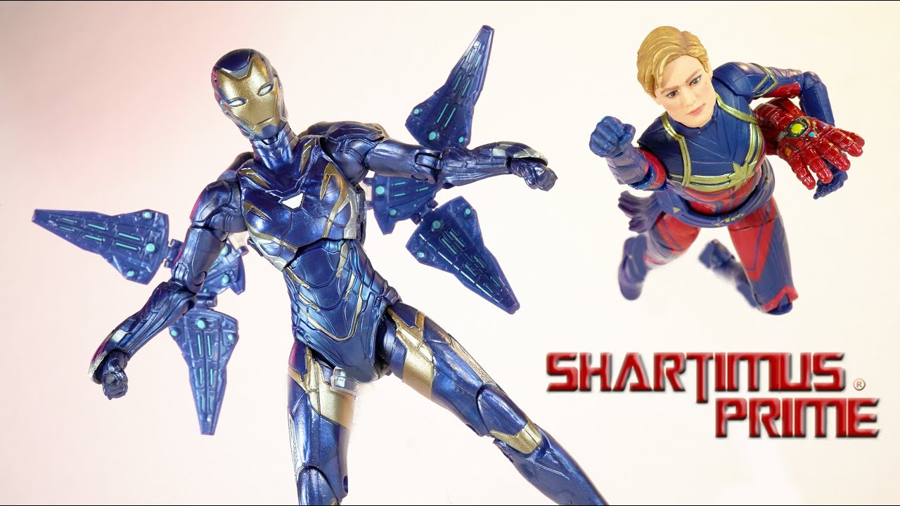Обзор фигурок Hasbro «Marvel Legends Rescue Armor» и «Капитан Марвел: Сага бесконечности: Мстител...