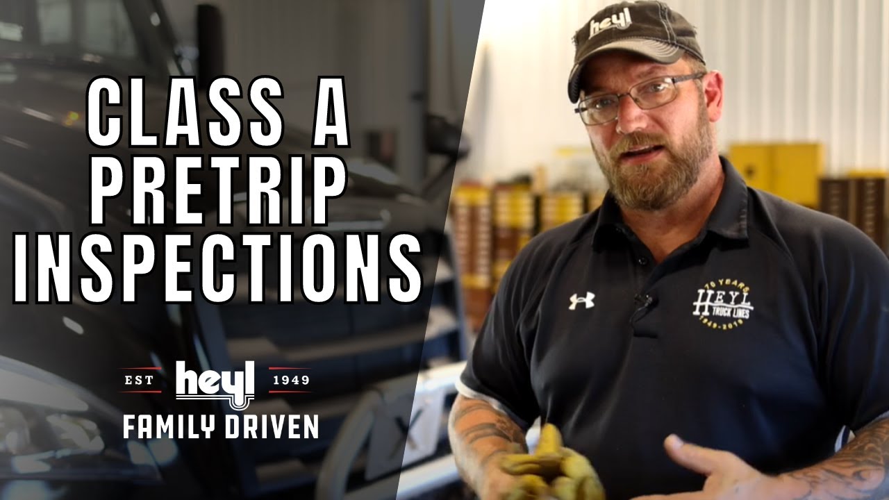 Class A CDL Pre-Trip Inspection Tutorial