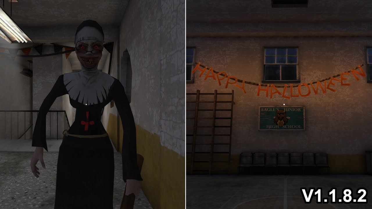 Evil Nun Version 1.1.8.2 Halloween Full Gameplay