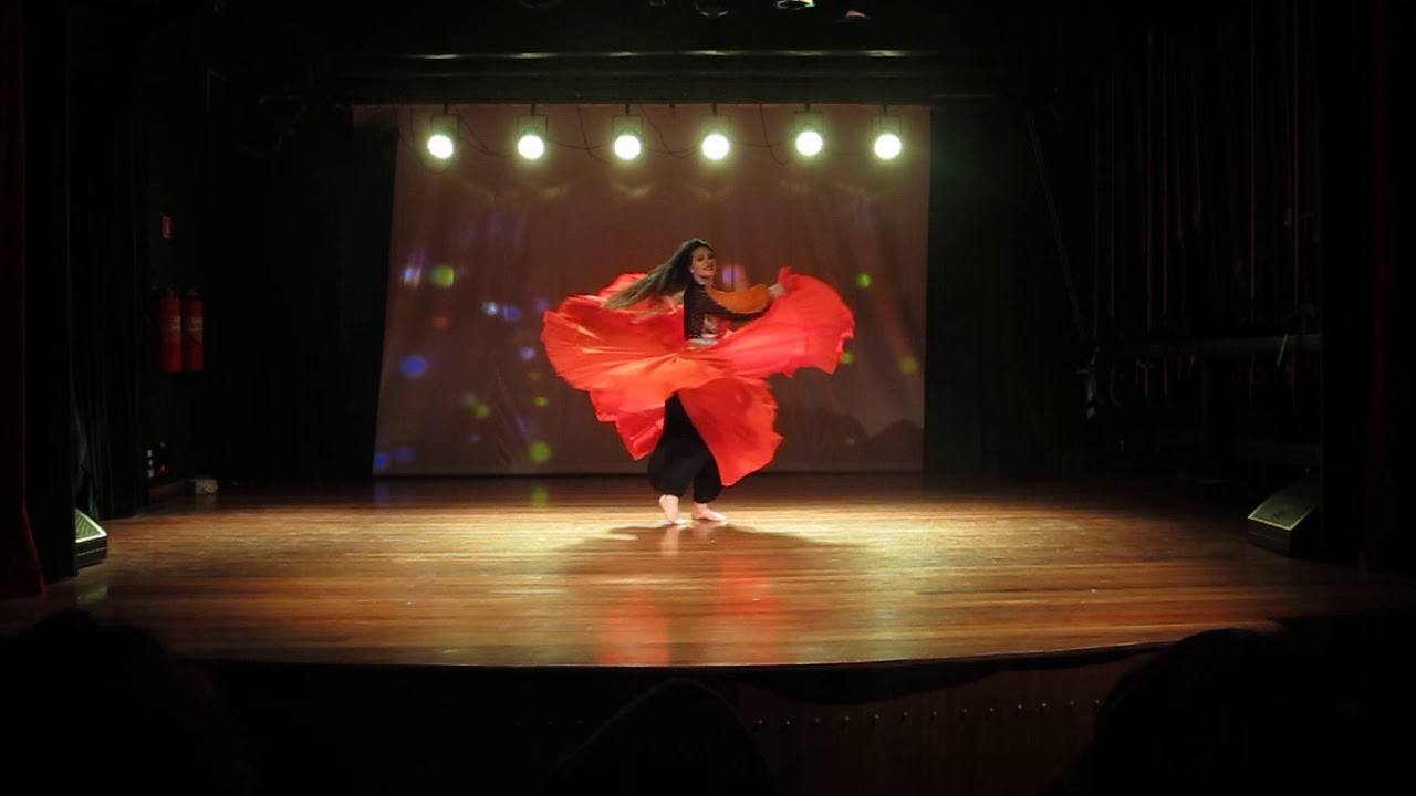 Dança cigana artística - Camila Nickel - Coreografia primeiro lugar dança cigana mercado persa 2018