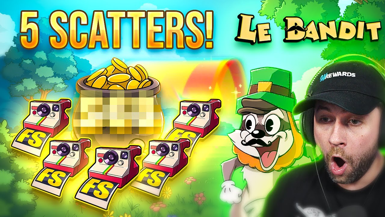 We FINALLY got the 5 SCATTER BONUS on LE BANDIT!! - END OF THE RAINBOW 🌈 BONUS!! (Bonus Buys)