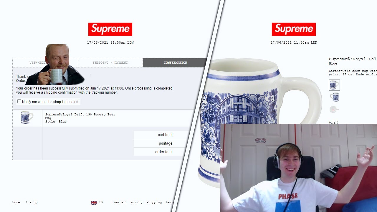 Supreme SS21 Week 17 - Live Cop - A Calm Week (Manual Checkout)