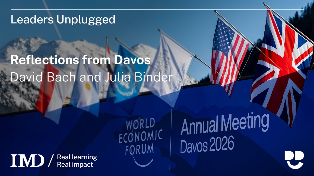 WEF Unplugged: Geopolitics, Sustainability, and a Look behind the Scenes