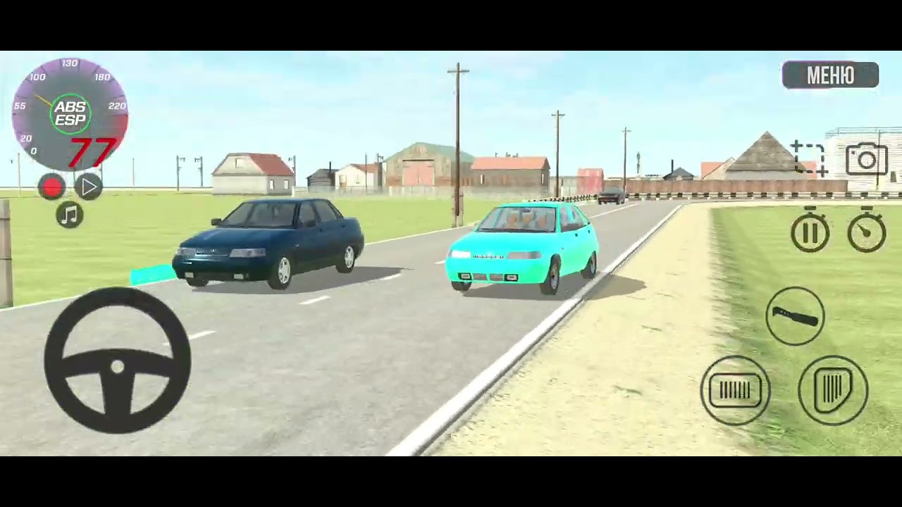 Еду к бабушке, обычная жизнь ВАЗ КРАШ ТЕСТ СИМУЛЯТОР 2 (Часть 4)