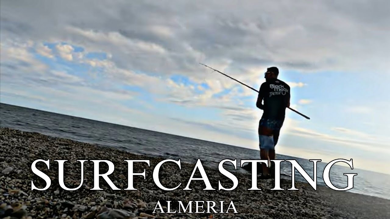 💠SURFCASTING💠 en ALMERIA con 💥 SUSTO 💥 incluido. Surfcasting family Jornada con levante