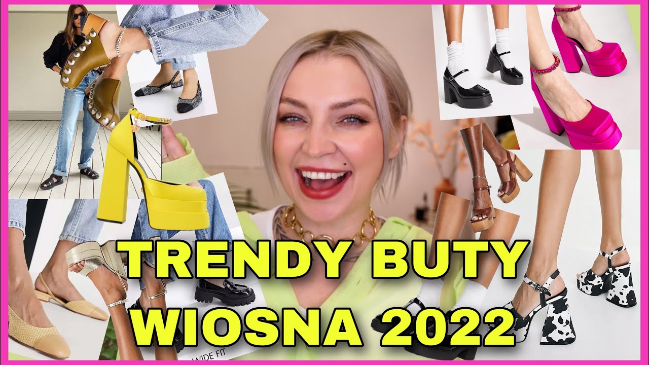 🔴TRENDY OBUWIE WIOSNA 2022 -  CHODAKI, PLATFORMY - OKROPNE?! 🙈 TE BUTY SĄ TERAZ MODNE! - ThePinkRook