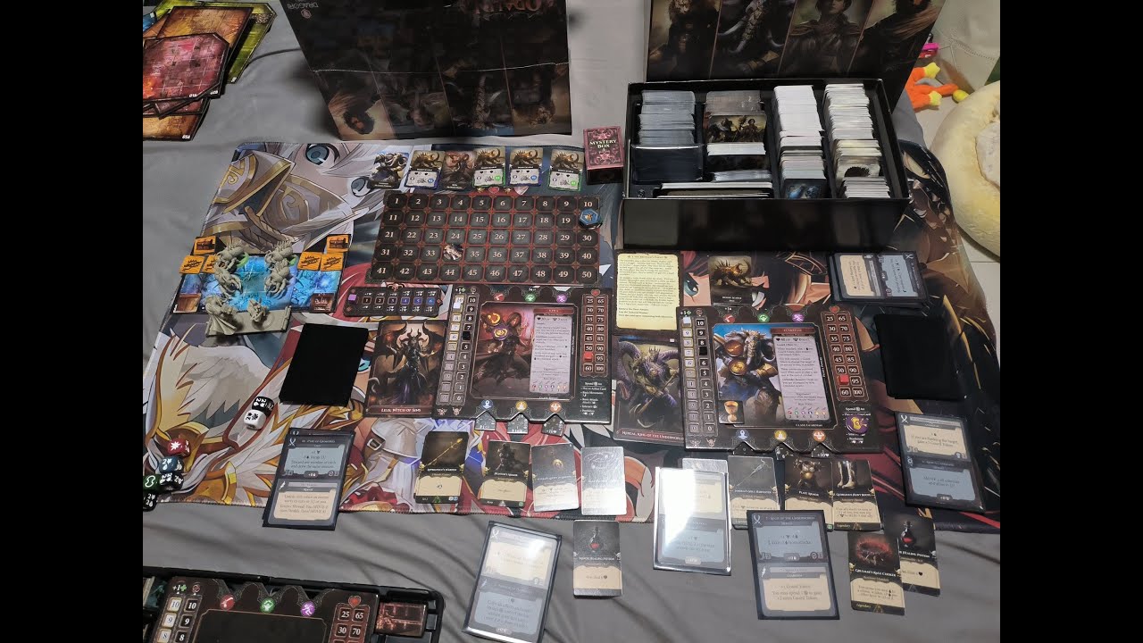 Odalin - Dungeons of Doom by Dragori Games Card Deck Setup and Dungeon Exploraration Setup Tips