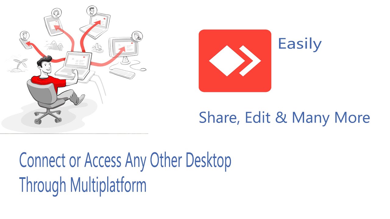 How to Connect and Access any other computer | Transfer/Move Files | How to install and use AnyDesk