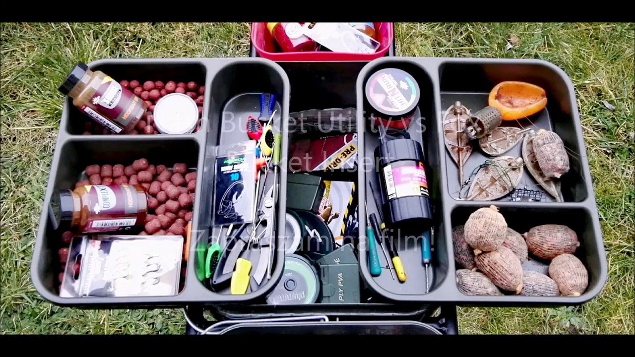 Nash Bucket Utility vs Fox Bucket Insert