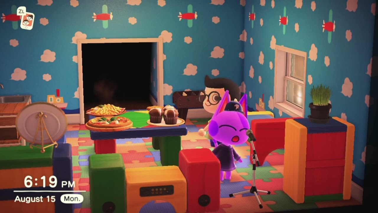 Animal Crossing New Horizons singing moments 31