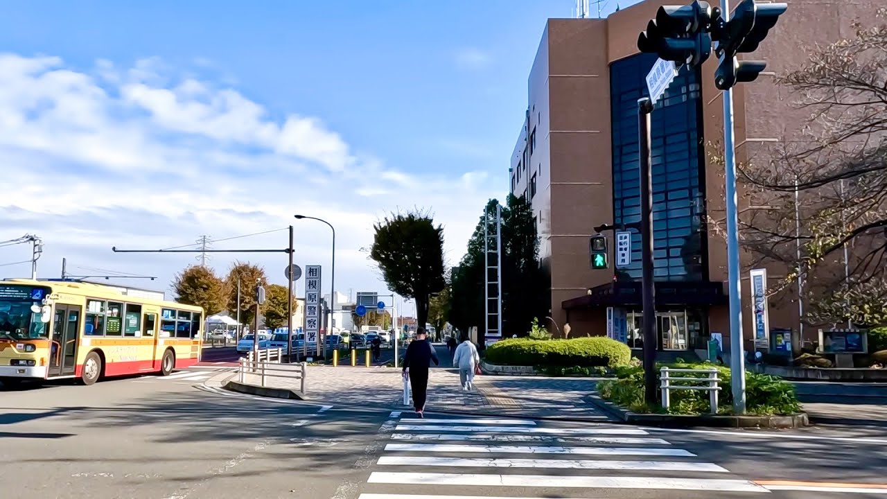 4K Walking Tour in Japan : Sagamihara