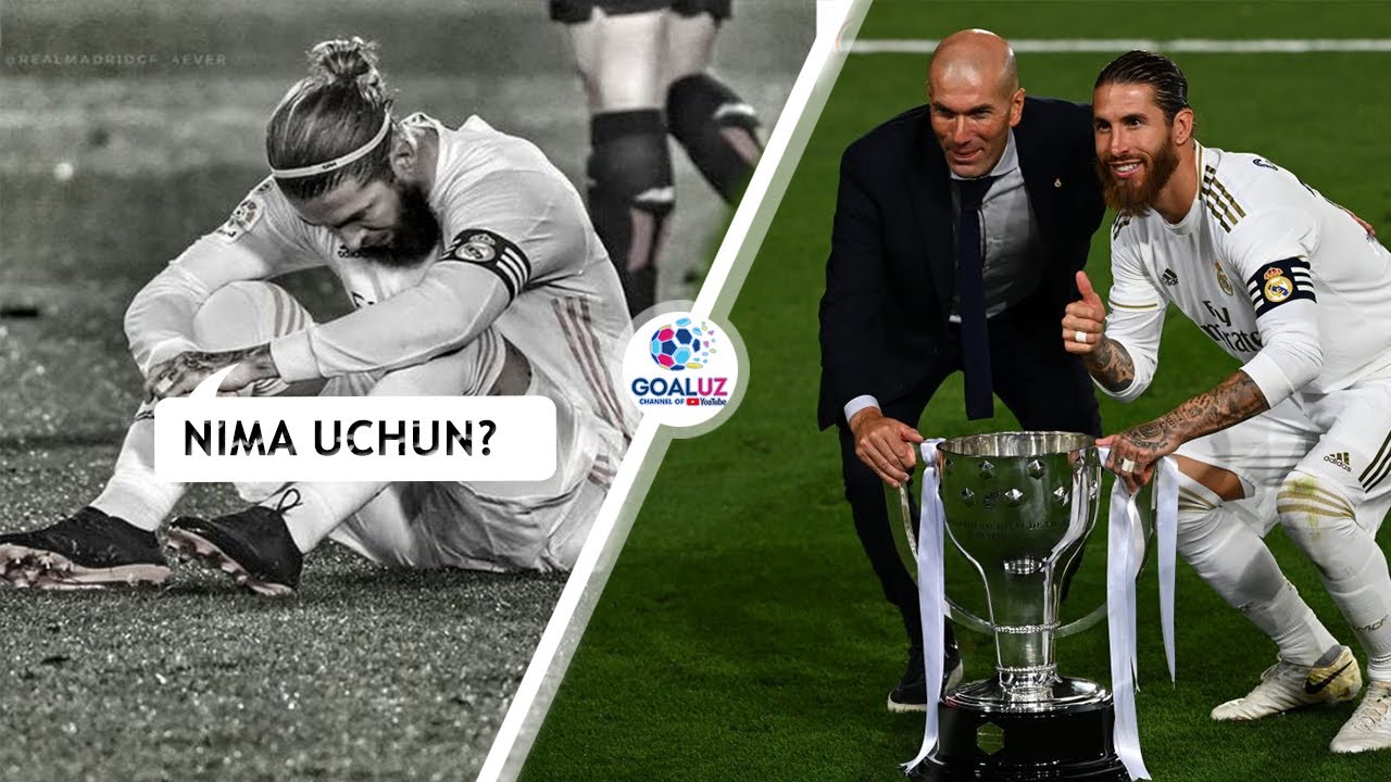 AFSONA KETDI, YOXUD SERXIO RAMOS NIMA UCHUN REAL MADRID SAFINI TARK ETDI. ESDA QOLGAN DAQIQALAR....