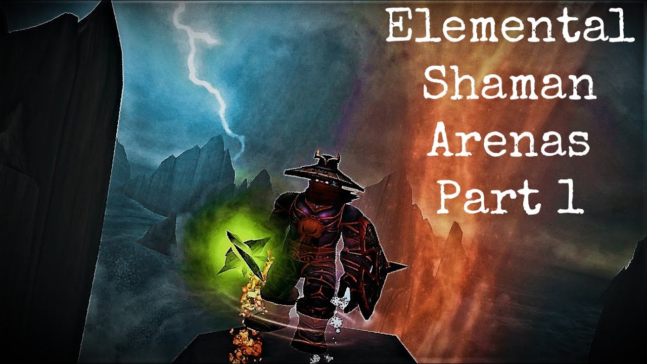 [WoW BFA] Elemental Shaman #PvP // ~ Arenas Part 1 // Patch 8.1