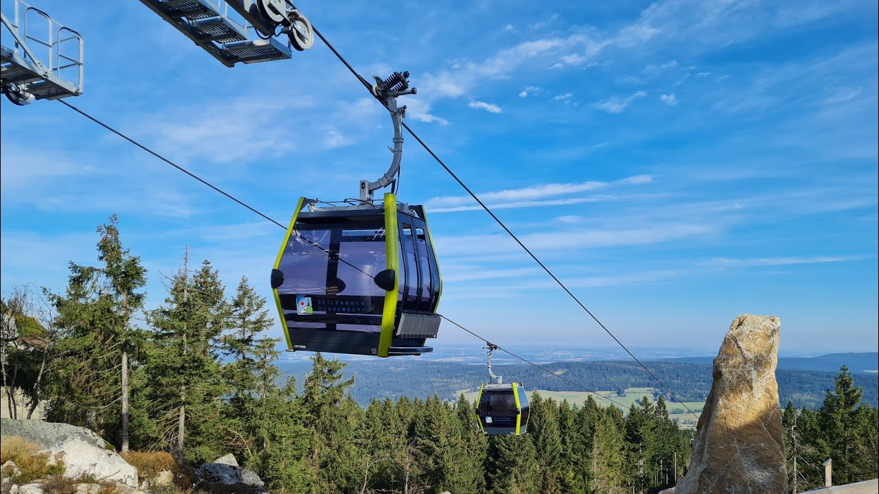 Neue Seilbahn Ochsenkopf Nord von Bischofsgrün