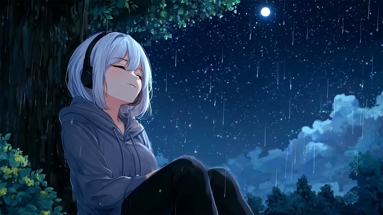 Powerful Rain and Thunder at Night | Natural Ambience to Help You Sleep Instantly