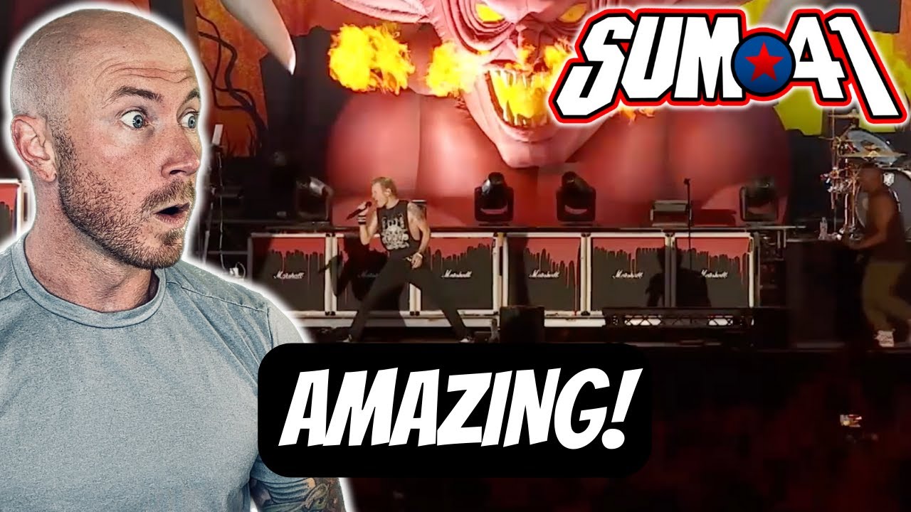 Drummer Reacts To| Sum 41 The Hell Song And Over My Head Live FIRST TIME HEARING Reaction