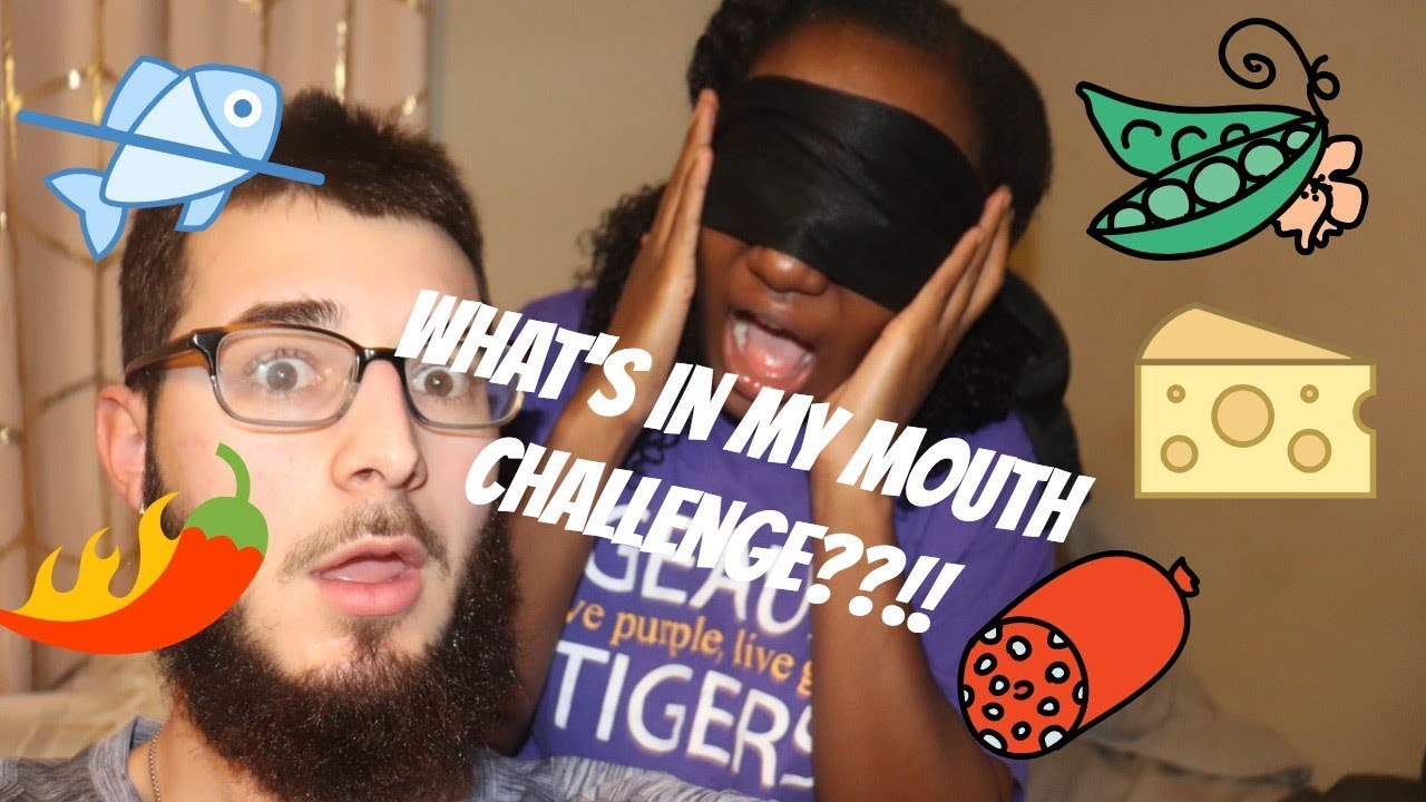 WHAT'S IN MY MOUTH CHALLENGE!!! (Couple Edition)